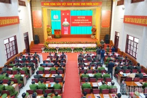 Quang cảnh hội nghị.