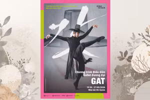 Poster chương trình (Ảnh: Trung tâm Văn hóa Hàn Quốc tại Việt Nam cung cấp)