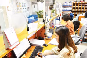 Xử lý đơn đăng ký quyền sở hữu trí tuệ tại Cục Sở hữu trí tuệ. (Ảnh: THỦY NGUYÊN)