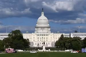 Trụ sở Quốc hội Mỹ ở Washington, D.C. (Ảnh: THX/TTXVN) 