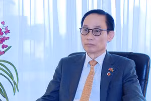 Ủy viên Bộ Chính trị, Bộ trưởng Ngoại giao Lê Hoài Trung.