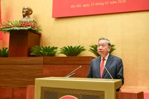 Tổng Bí thư Tô Lâm phát biểu chỉ đạo tại hội nghị. (Ảnh: DUY LINH)