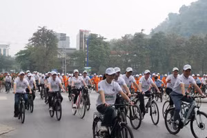 Tuyên Quang phát động đạp xe hưởng ứng chiến dịch Giờ Trái đất năm 2026.