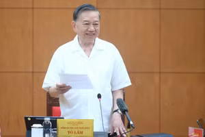 Tổng Bí thư, Chủ tịch nước Tô Lâm phát biểu tại cuộc làm việc. (Ảnh: ĐĂNG KHOA)