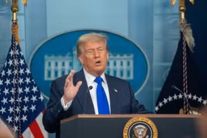 Tổng thống Mỹ Donald Trump. (Ảnh: THX/TTXVN) 