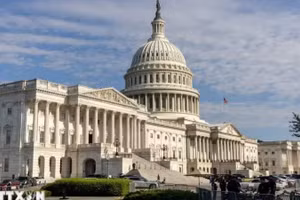 Trụ sở Quốc hội Mỹ ở Washington, D.C. (Ảnh: THX/TTXVN) 