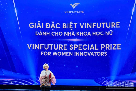 Giáo sư Mary-Claire King. (Ảnh: THÀNH ĐẠT)