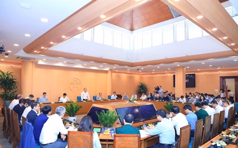 Hội nghị lấy ý kiến về đồ án Quy hoạch tổng thể Thủ đô tầm nhìn 100 nămm.