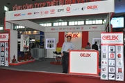 Gian hàng giới thiệu sản phẩm của Gelex. Ảnh: NGUYỆT ANH