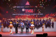 Tập đoàn TNG Holdings Vietnam chiếm trọn 3 giải thưởng tại Sao Vàng Đất Việt 2021