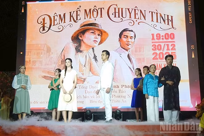 Cảnh trong Đêm kể một chuyện tình.