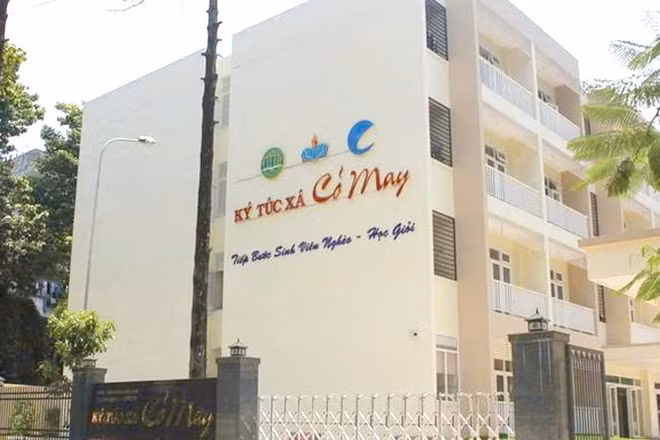 Một góc Ký túc xá Cỏ May tọa lạc khu phố 33, phường Linh Xuân, Thành phố Hồ Chí Minh. (Ảnh: Ký túc xá Cỏ May cung cấp)