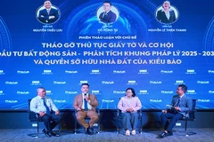 Một phiên thảo luận tại tọa đàm.