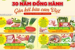 Đa dạng các combo phục vụ bữa cơm gia đình Việt tại hệ thống bán lẻ SATRA. 