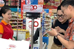 Hệ thống bán lẻ SATRA đã sử dụng túi thân thiện môi trường (ảnh SATRA)