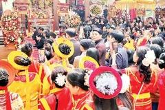 Khai mạc Lễ hội đền Kim Đằng, phường Sơn Nam, tỉnh Hưng Yên.