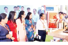 Trưng bày các sản phẩm khoa học, công nghệ tại Đại hội đại biểu Đảng bộ Thành phố Hồ Chí Minh lần thứ 1, nhiệm kỳ 2025-2030.