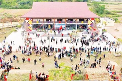 Lễ hội dân tộc Sán Dìu ở xã Bình Dân, đặc khu Vân Đồn, Quảng Ninh.