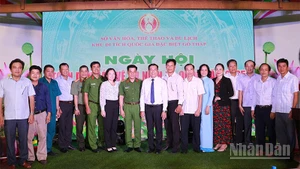 Đại biểu tham dự Ngày hội Toàn dân bảo vệ an ninh Tổ quốc năm 2025.