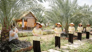 Tham quan Vườn sinh thái chala farm tại phường Hồng Ngự.
