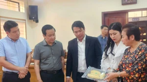 Sản phẩm sầu riêng được giới thiệu tại Hội nghị kết nối giao thương.