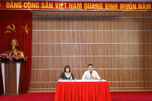 Hội nghị sơ kết công tác quản lý lĩnh vực thông tin điện tử 6 tháng đầu năm 2026.