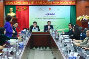 Bộ Nông nghiệp và Môi trường tổ chức họp báo công bố Lễ trao giải Giải thưởng Trường học sinh thái ASEAN Việt Nam năm 2025.
