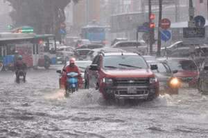 Từ sáng 29/3 đến sáng 30/3, các tỉnh miền bắc liên tiếp xuất hiện hai đợt mưa rào và dông trên diện rộng.