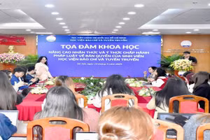 Một hoạt động tuyên truyền, nâng cao nhận thức về quyền tác giả và bản quyền trong môi trường số.