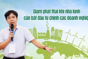 TS, Nguyễn Sỹ Linh (Trưởng Ban Biến đổi khí hậu, Viện Chiến lược chính sách phát triển nông nghiệp và môi trường).