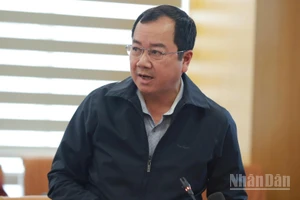 Ông Trần Đình Luân, Cục trưởng Thủy sản và Kiểm ngư (Bộ Nông nghiệp và Môi trường). 