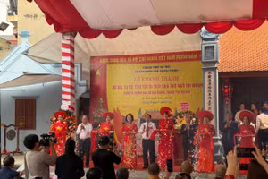 Khánh thành quần thể di tích lịch sử Nhà thờ Ngô Thì Nhậm