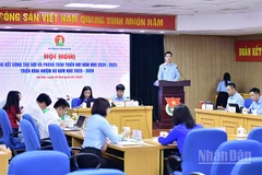 Toàn cảnh hội nghị.