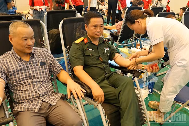 Chương trình Hành trình đỏ tại Tuyên Quang dự kiến sẽ thu về hơn 500 đơn vị máu.