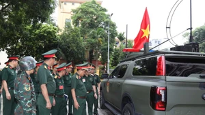 Đoàn công tác kiểm tra công tác bảo đảm kỹ thuật đối với khối xe, pháo quân sự phục vụ nhiệm vụ A80.