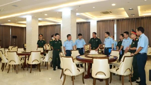 Đoàn công tác Tổng cục Hậu cần-Kỹ thuật kiểm tra thực tế công tác bảo đảm ăn, ở, đưa đón đại biểu của Bộ Quốc phòng tham dự Lễ kỷ niệm.