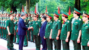Đồng chí Tổng Bí thư Tô Lâm về dự khai giảng năm học 2024-2025 của Học viện Quốc phòng.