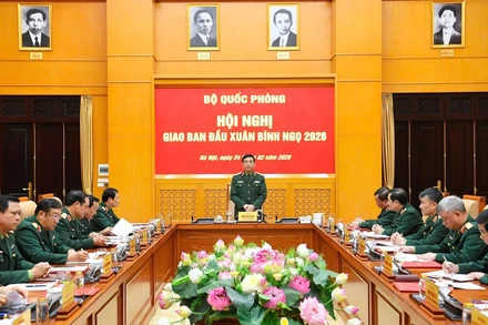 Quang cảnh hội nghị. (Ảnh: Thế Đại)