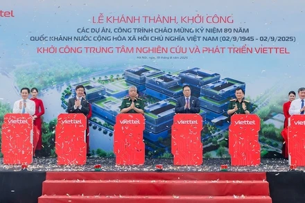 Lễ khởi công Dự án Trung tâm Nghiên cứu và phát triển Viettel.