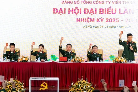 Đại hội biểu quyết thông qua các nội dung quan trọng.