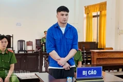 Bị cáo Odiljon tại phiên tòa sơ thẩm. (Ảnh: VĂN VŨ)