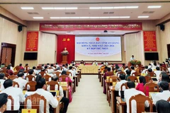 Quang cảnh kỳ họp.