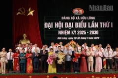 Ban chấp hành Đảng bộ xã Hữu Lũng, nhiệm kỳ 2025-2030.