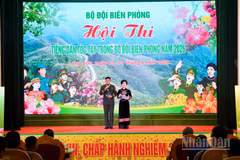 Hội thi Tiếng dân tộc Tày trong Bộ đội Biên phòng năm 2026 được tổ chức tại Lạng Sơn.
