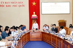  Quang cảnh cuộc họp. (Ảnh: PHƯƠNG VŨ)