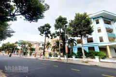 Các trụ sở dôi dư trên đường Lê Triệu Kiết, phường Long Xuyên, tỉnh An Giang. 
