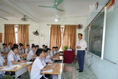 Một tiết lịch sử tại Trường trung học phổ thông Hoàng Văn Thụ, phường Lương Văn Tri, tỉnh Lạng Sơn.