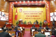 Kỳ họp thứ 44 của Hội đồng nhân dân tỉnh Lạng Sơn.