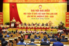 Đại hội đại biểu Mặt trận Tổ quốc Việt Nam tỉnh Lạng Sơn lần thứ XVI, nhiệm kỳ 2025-2030.