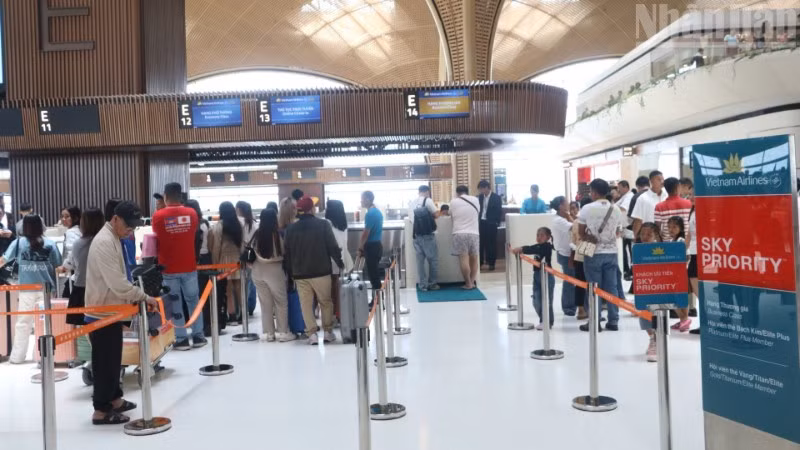 Sân bay Quốc tế Techo của Campuchia. (Ảnh: HUY VŨ)